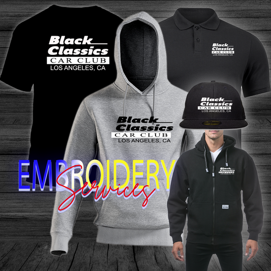 Black Classics Embroidery Services